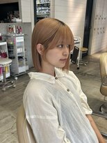 メロウマン(mellowman) 前下がりボブ20代30代40代ハイライトブリーチダブルカラー立川