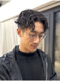スパイラル/ツイストスパイラル/刈り上げ/アップバング