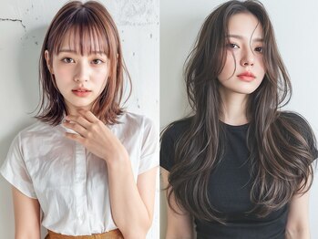 シエル 熊本店(CIEL)の写真/【下通】カット¥3500~/カット+カラー¥4500~当日予約歓迎◎毎月通える誰もが行きたくなる大人気サロン♪