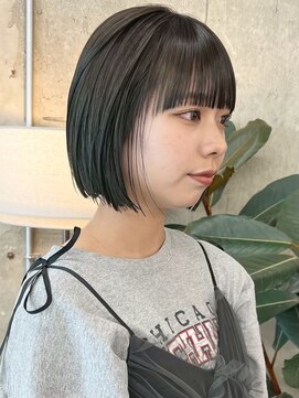 ノード(NODE) 栄ナチュラル丸みボブ