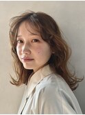 ラフに決まるニュアンスカラー