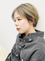 ドロップ(drop)&nbsp;シャンパンベージュショートレイヤー〔表参道/青山　drop〕