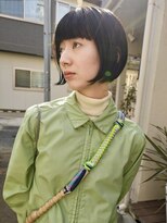 ジェコ ブラン(gecko. brun) ラウンドボブ/黒髪ボブ/ミニボブ/ショートボブ/20代30代40代