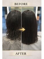 パーマ落としラボ アピッシュ 銀座(apish) 浅子小百合/パーマ落とし12000円コース