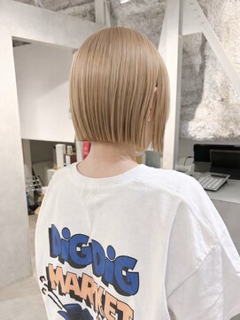 フォト イケブクロ(foto IKEBUKURO) ハイトーンボブおすすめです