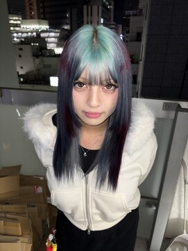 ロテサカエ(Lote.Sakae) 着物ヘア/大人ガーリー/ダークアッシュ/似合わせカット/栄