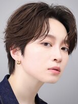 メンズフィール 心斎橋(MEN'S FEEL)&nbsp;リバースセンターパート/ニュアンスパーマ/ダウンバング/心斎橋
