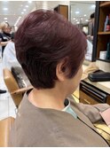癖毛を活かしたショートスタイル