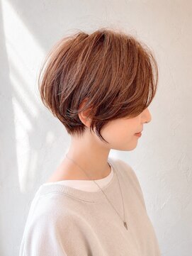 ソレア(SOLEA) 20代30代40代50代髪質改善ミルクブラウンナチュラルショート
