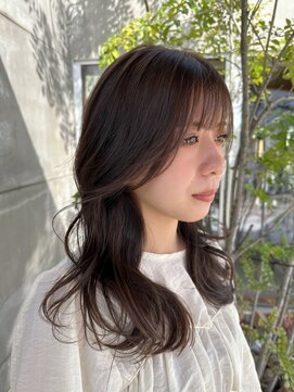 ウエストリー(WESTORY) #顔周りレイヤー#シースルーバング#アッシュベージュ#20代#30代