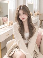 ユイマァル 岡山(YUIMARL)&nbsp;レイヤーカット★20代30代40代岡山★ブリーチなしダブルカラー★