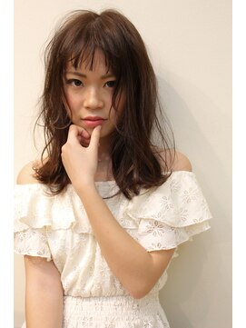 マハナ(Mahana by hair) オン眉バングスタイル