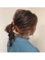 ルアナ ヘア アンド トリートメント(Luana)&nbsp;オレンジ♪インナーカラー