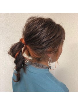 ルアナ ヘア アンド トリートメント(Luana) オレンジ♪インナーカラー