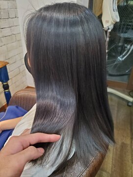 美容室ポール 西葛西店(PAUL) グレー 西葛西 髪質改善 学割U24