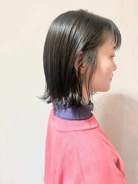 デヴェロペ(Devellope.) 【Devellope.】 千葉担当　切りっぱなしボブ　耳掛け　アレンジ