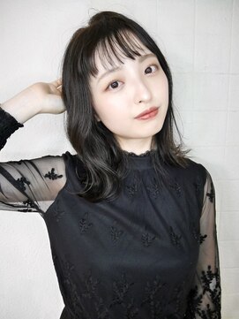 シュシュ(shushu) 人気の前髪シースルー【有海一生】/髪質改善/グレージュ
