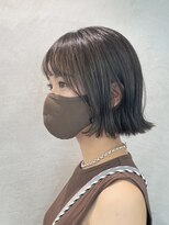 オジョマノ(OjOmano) 白髪ぼかしハイライト/ヌーディーボブ/千歳烏山