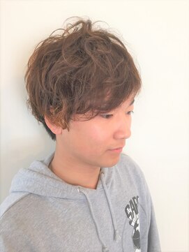 アンティコ(Antico) マッシュスパイラルパーマ流行モテ髪 イケメン束感