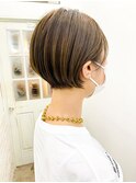 【短めショートボブ】【水越】