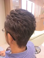 ヘアサロンアンドヘアメイクディー(hair salon hair make D)&nbsp;ロマンスグレー かき上げヘア サイドパート リチャードギアstyle