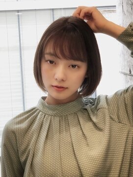 ギンザカミノア 熊谷店(GINZA CAMINOIA) 簡単スタイリングの甘辛ショートボブ