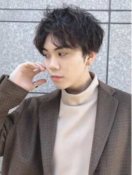 モリオフロムロンドン 松戸店(Morio from London) 【松戸 岩口】ツイスパセンターパートマッシュショート