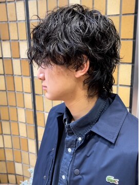 ラボー ノースプラザ店(LA'BO) テテ風シャドウパーマ