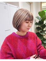 チェレ オレ 新金岡店(Chere ore)&nbsp;ハイライト×ベージュ×ショート