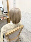 白髪ぼかしホワイティーベージュ