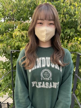 ツイギー 宮西店(TWiGGY) ハニーベージュ×波巻き