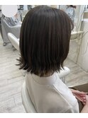 外ハネボブ[津田沼駅/髪質改善/インナーカラー/前髪]