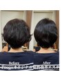 ヘア プレゴ 東陽町店(hair Prego) 広がる毛先も綺麗にやわらかく収まる髪質改善。