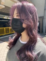 オーブ ヘアー リリー 博多2号店(AUBE HAIR lily)&nbsp;ピンクパープル