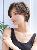 前髪なし大人ショート30代40代50代 【AIN.表参道】川原大地