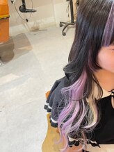 Love&Hair　Loco　シールエクステ【インナーカラー風】