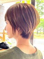 プルーヴ 秋葉原(prove)&nbsp;30代40代大人女性/前髪ありショートボブ/ショートヘア/髪質改善