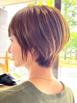 プルーヴ 秋葉原(prove) 30代40代大人女性/前髪ありショートボブ/ショートヘア/髪質改善