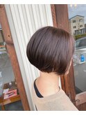 暖色ショートボブ20代30代40代50代
