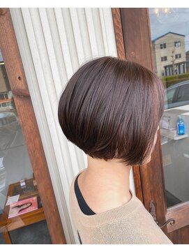アーチテクトヘア(Architect hair by Eger) 暖色ショートボブ20代30代40代50代