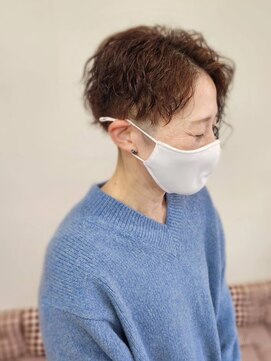 美容室サタケ 櫛ヶ浜店 アシメパーマ