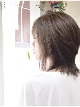 ヘアカフェ コトノハ(hair cafe Kotonoha) 【コトノハ】ボブウルフ髪質改善うるツヤキレイめカジュアル