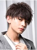 刈り上げ束感マッシュ
