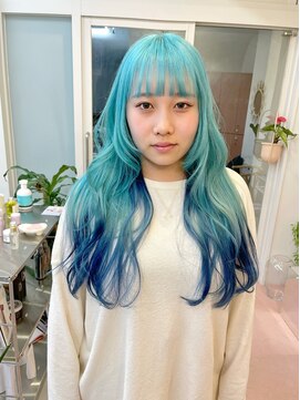 ミテ(mite) ペールブルーカラー/ブルーカラー/デザインカラー