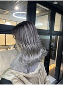 橋口限定　☆シルバーグレー☆バレイヤージュ6