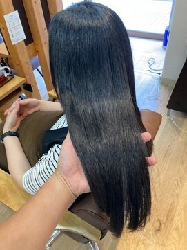 グランバイ アトリエドングリ(Grand × AtlierDonguri) お客様髪質改善データ1394(酸性縮毛矯正)