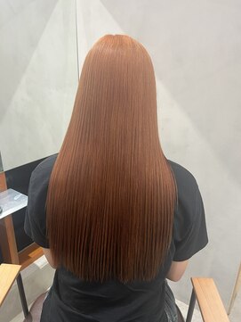 ロイド(Lloyd) 【Lloyd大宮】髪質改善トリートメント×オレンジブラウン