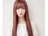 【触れたくなる美髪へ】カット＋髪質再整カラー（TM剤配合のカラーです）