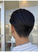オールバック×ツーブロック