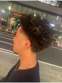 リバースパーマ<理容室>[メンズ/眉毛/バーバー/御徒町]